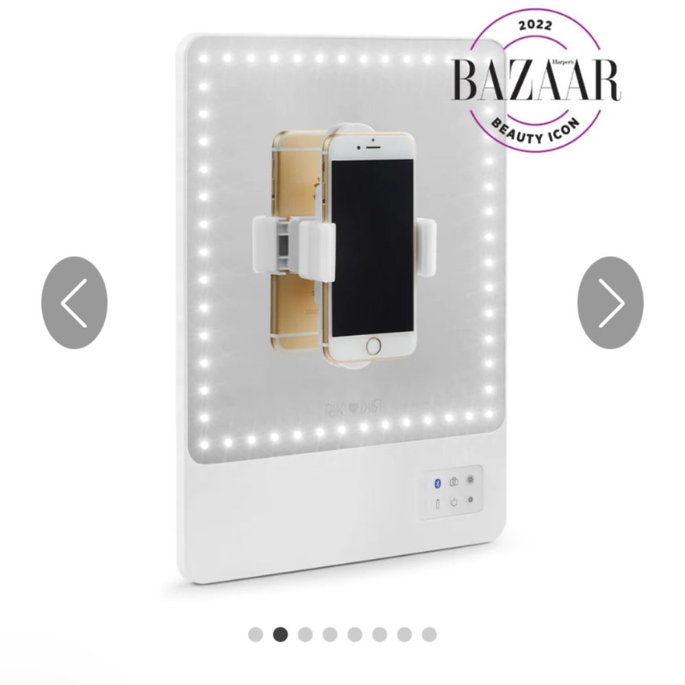 RIKI SKINNY LED  Mirror with accessories and magnetic 10x mirror
